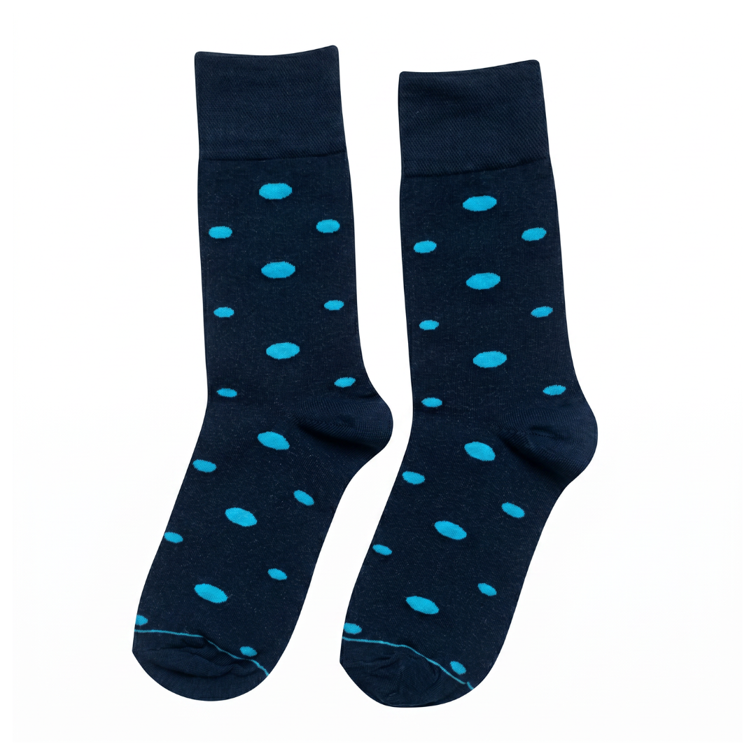 Blue Polks Dots M1001 Blue Polks Dots - Image 1