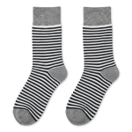 M1008 Grey Striped Socks