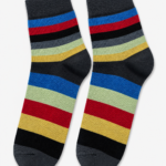 M2014 Colorful Striped Ankle Socks